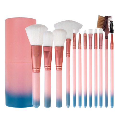 12 Makeup Brushes