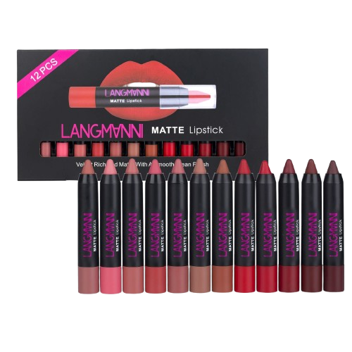 12 Lipstick Set