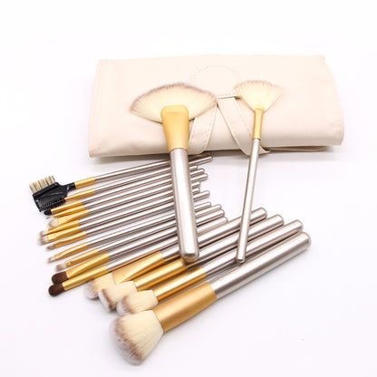 Champagne brush handle set