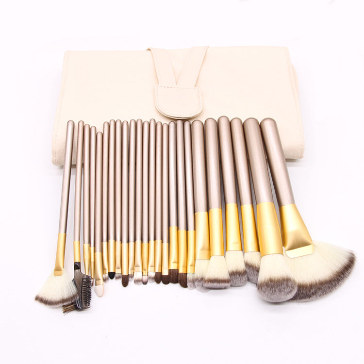 Champagne brush handle set